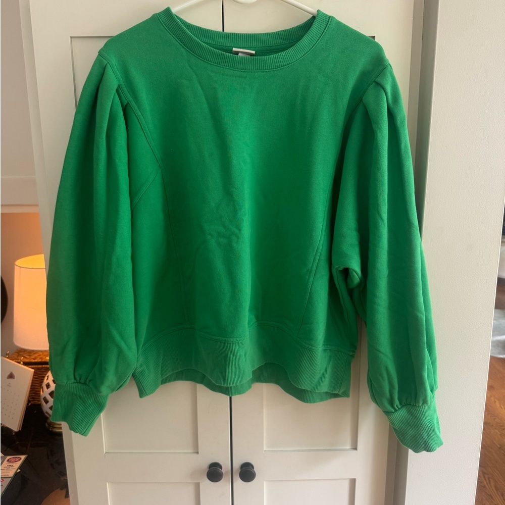 A New Day Vibrant Green Top
